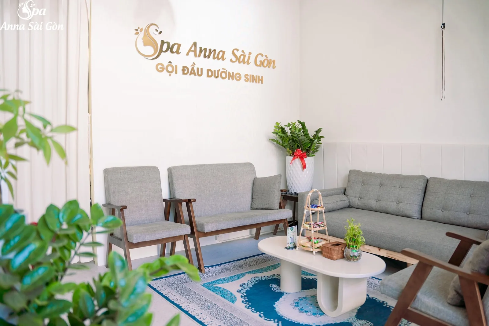 Khu vực đón khách Anna Spa